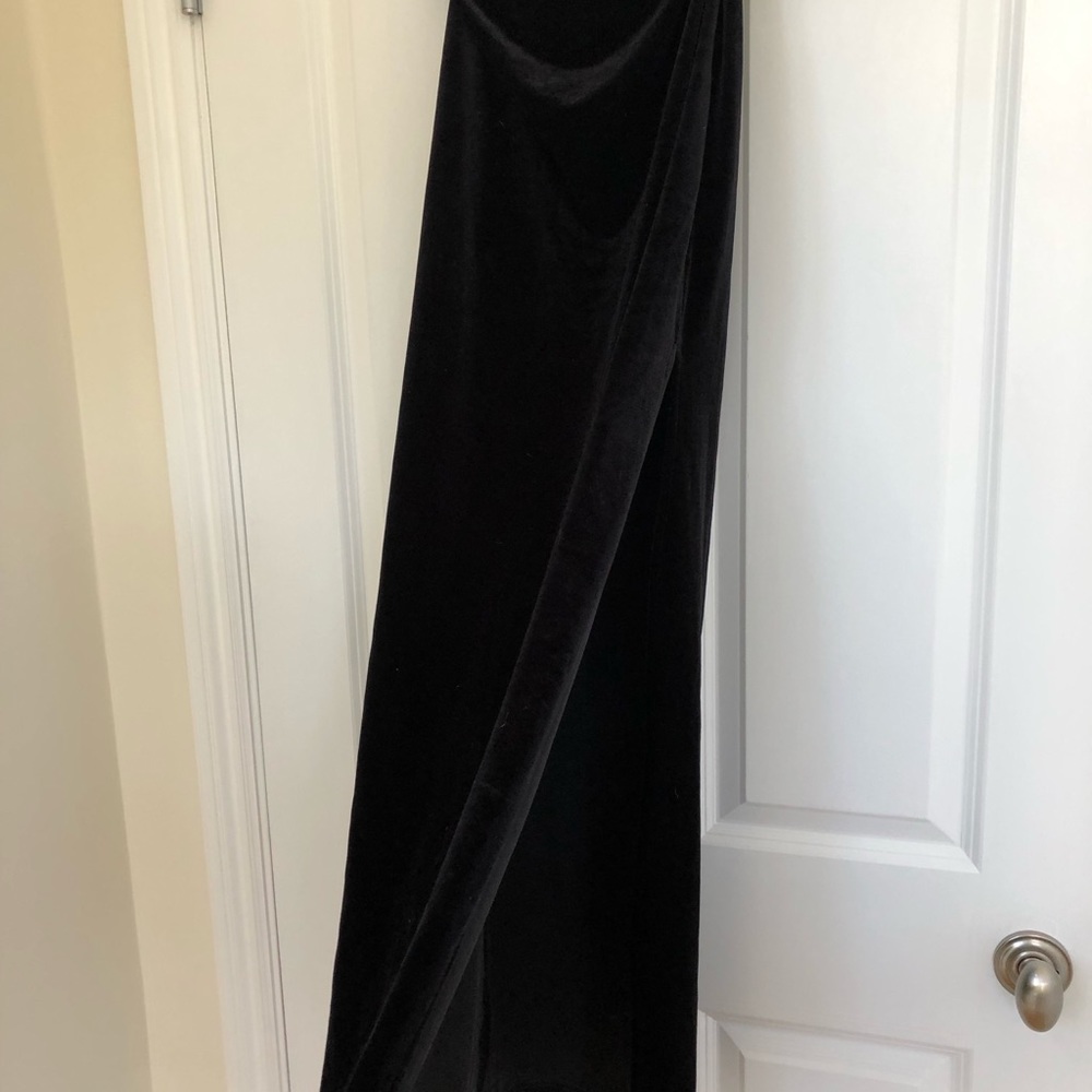 Black Millau maxi skirt (from LF)